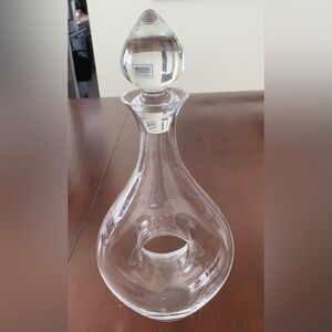Lenox Tuscany crystal classic wine decanter
